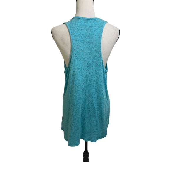 Athleta tank top racer back blue black Size X-Large - Picture 3 of 5